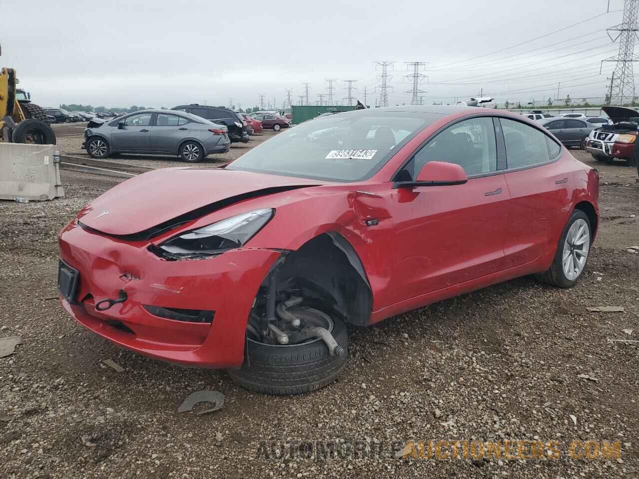 5YJ3E1EA4PF451899 TESLA MODEL 3 2023