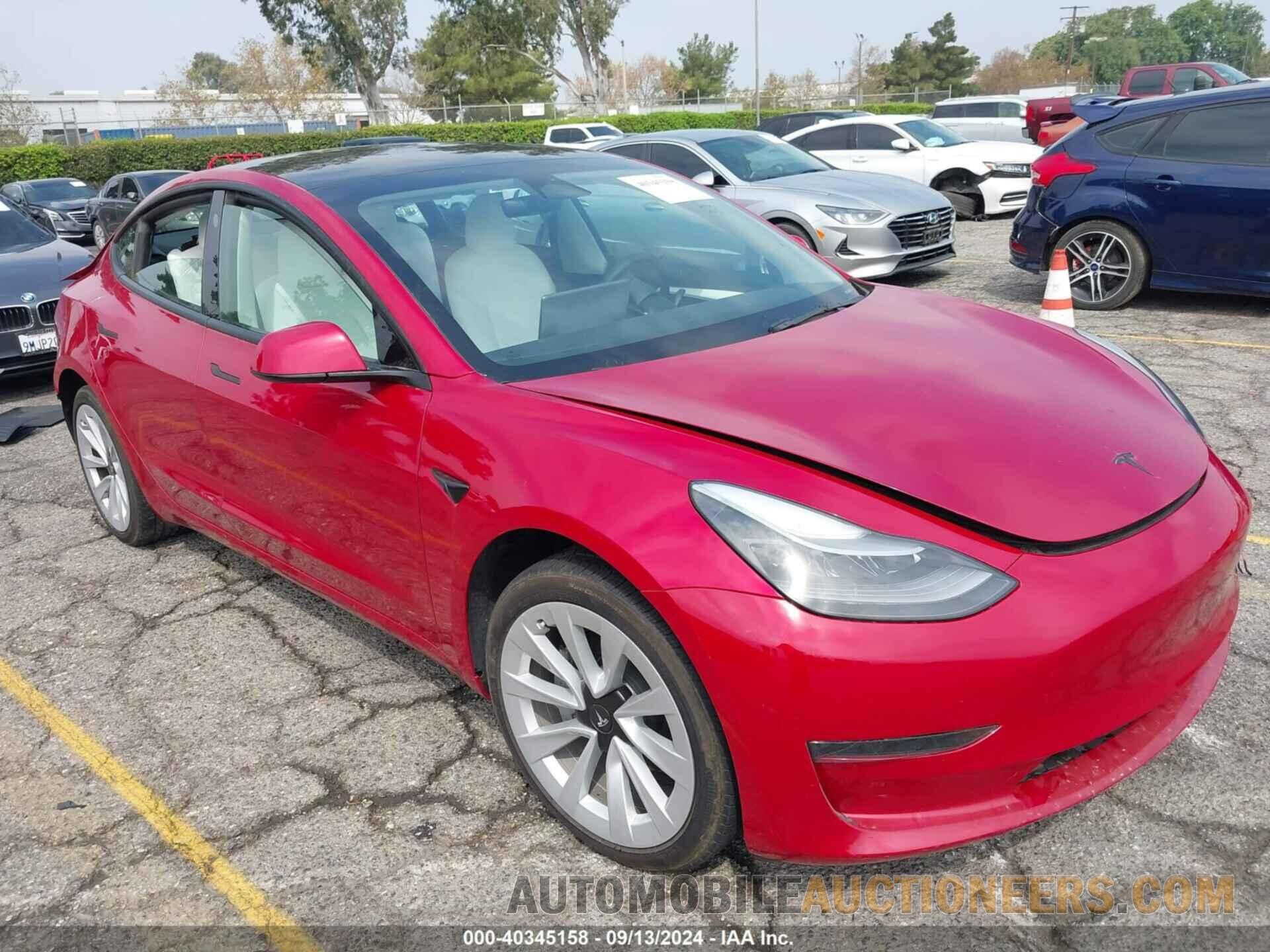 5YJ3E1EA4PF466287 TESLA MODEL 3 2023