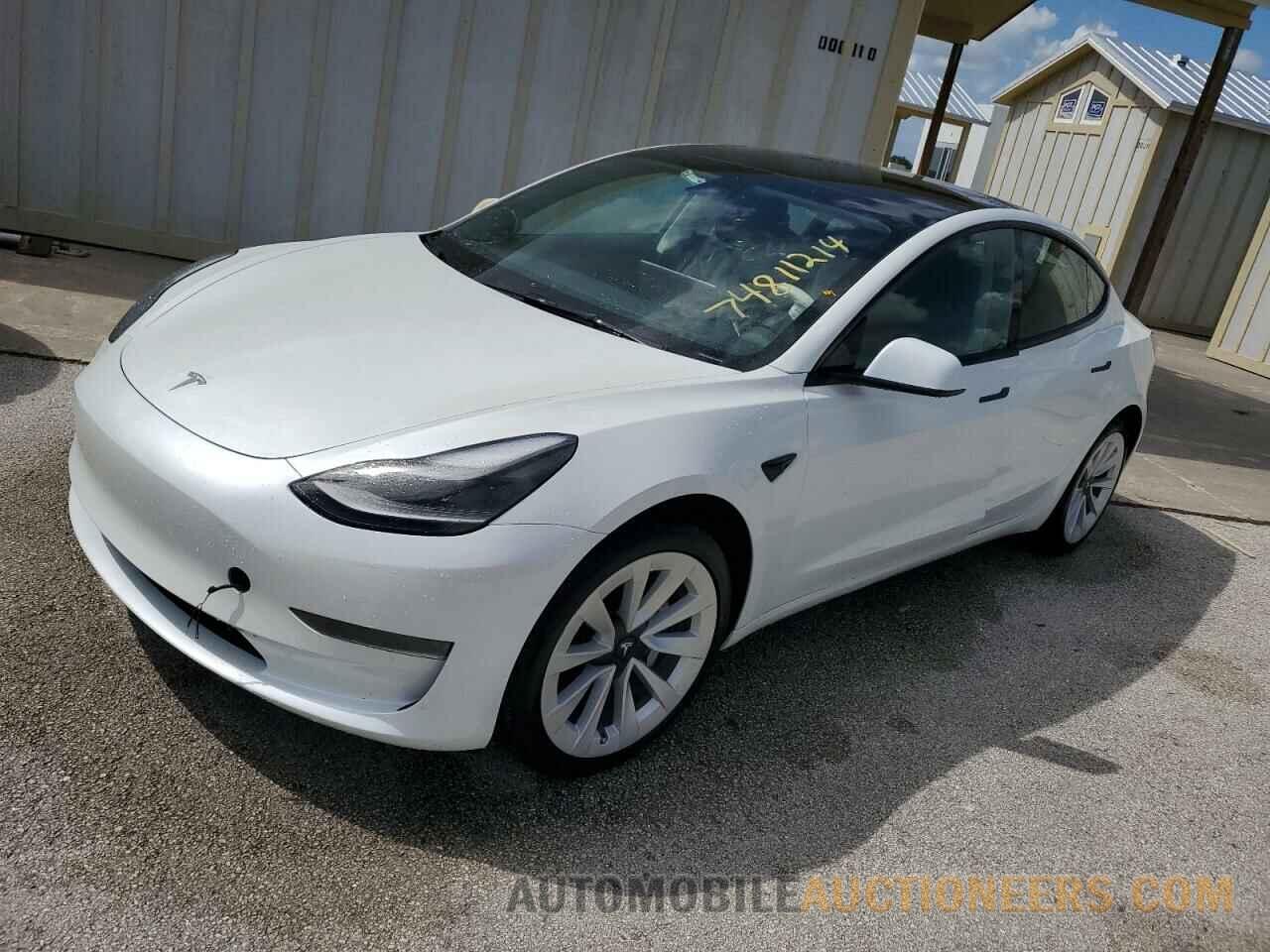 5YJ3E1EA4PF484725 TESLA MODEL 3 2023