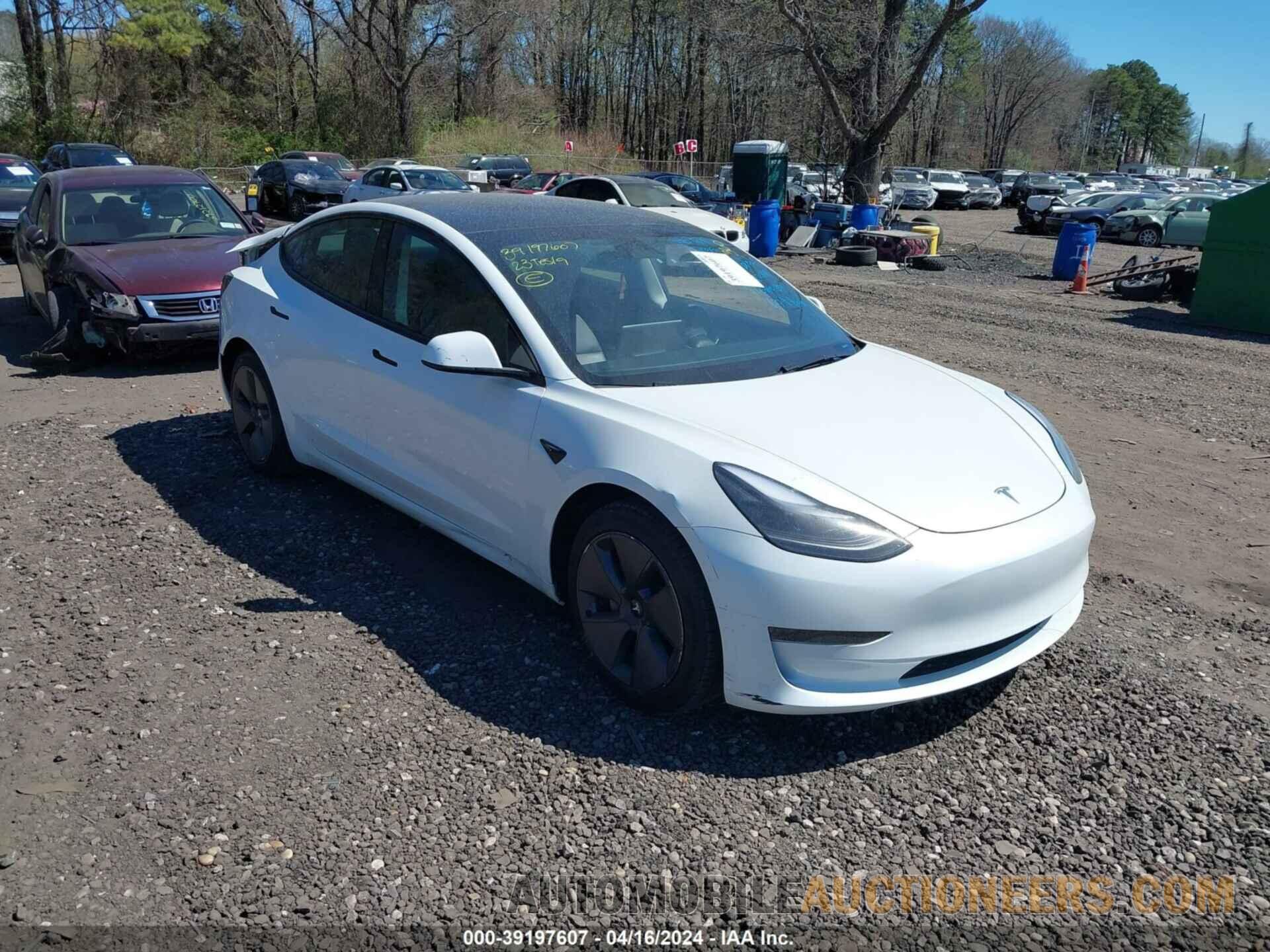 5YJ3E1EA4PF553574 TESLA MODEL 3 2023