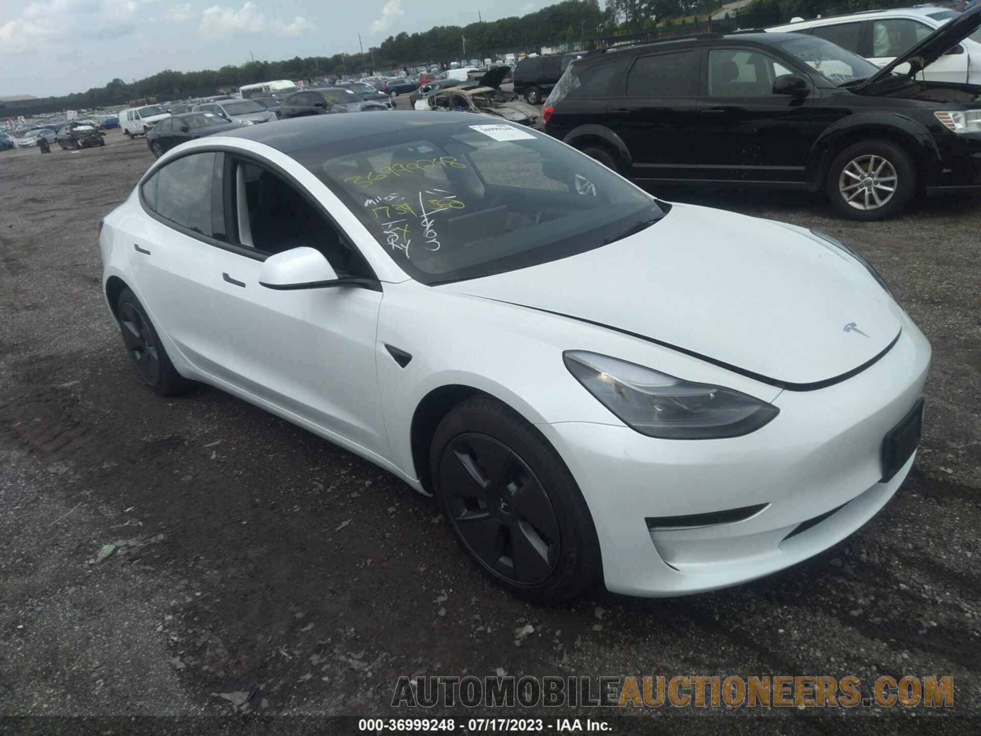 5YJ3E1EA4PF556748 TESLA MODEL 3 2023