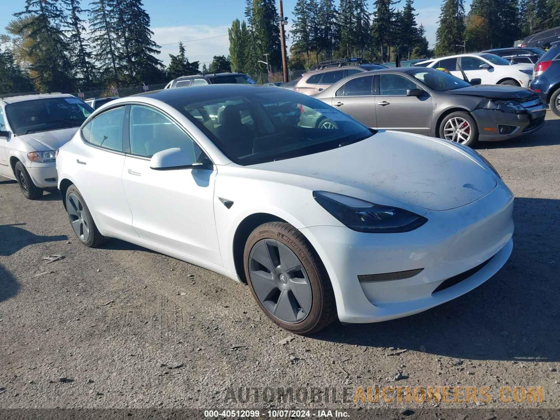 5YJ3E1EA4PF577499 TESLA MODEL 3 2023