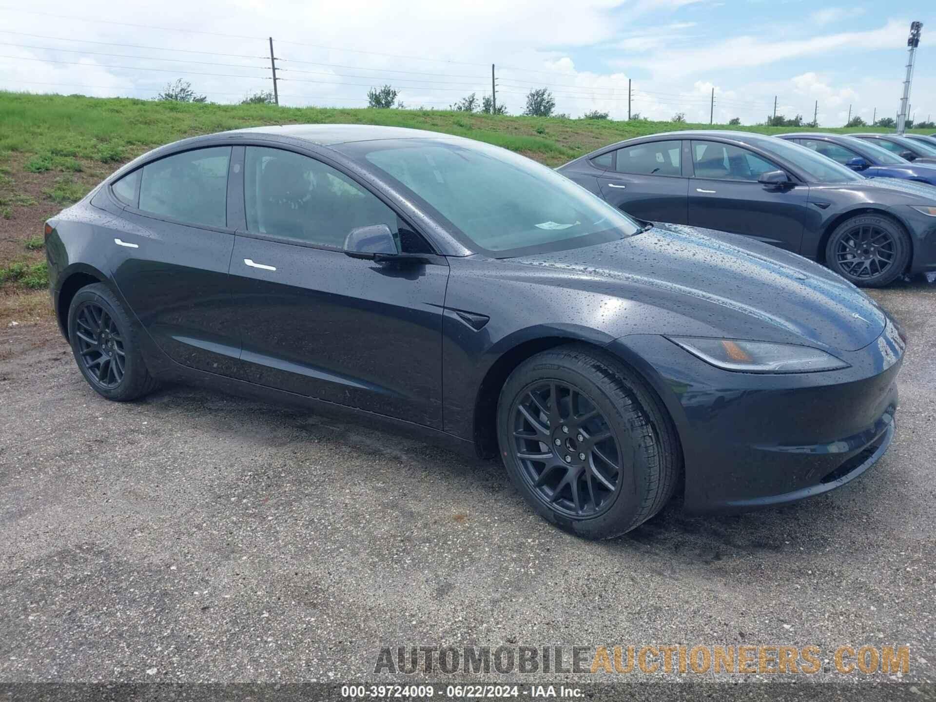 5YJ3E1EA4RF784591 TESLA MODEL 3 2024