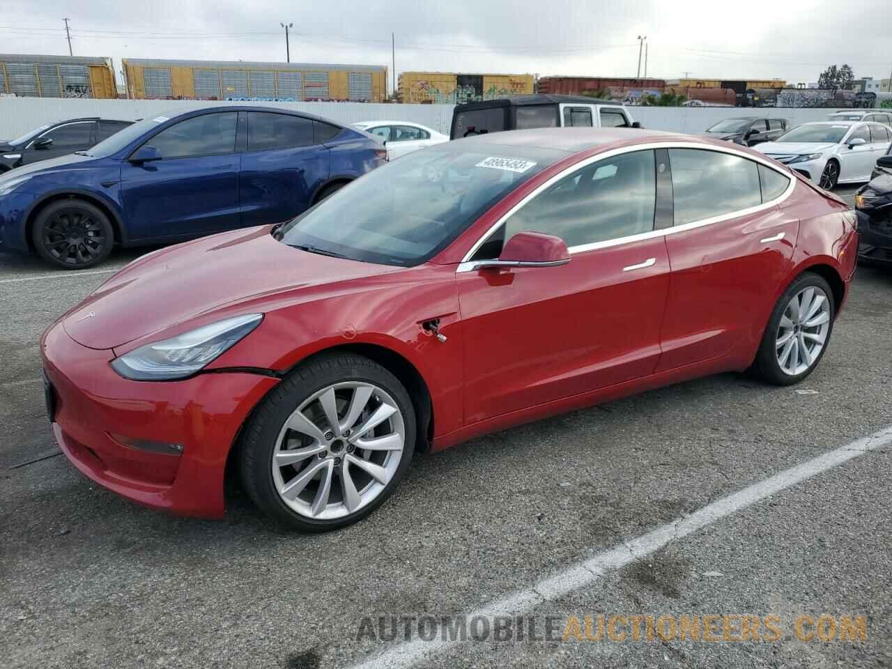 5YJ3E1EA5JF004652 TESLA MODEL 3 2018