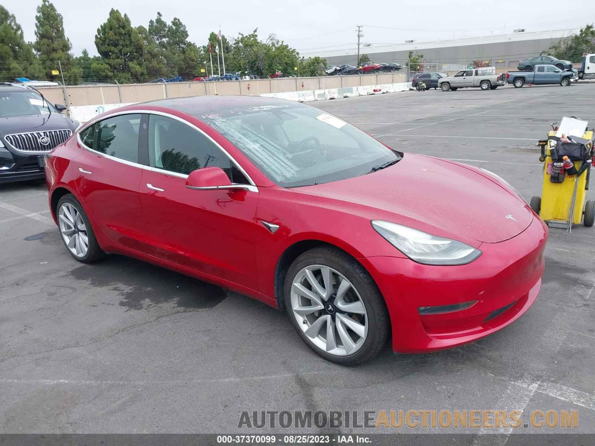 5YJ3E1EA5JF022102 TESLA MODEL 3 2018