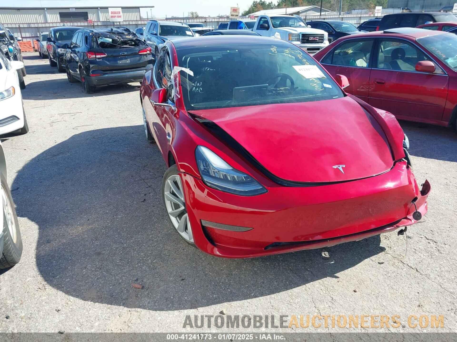 5YJ3E1EA5JF061675 TESLA MODEL 3 2018