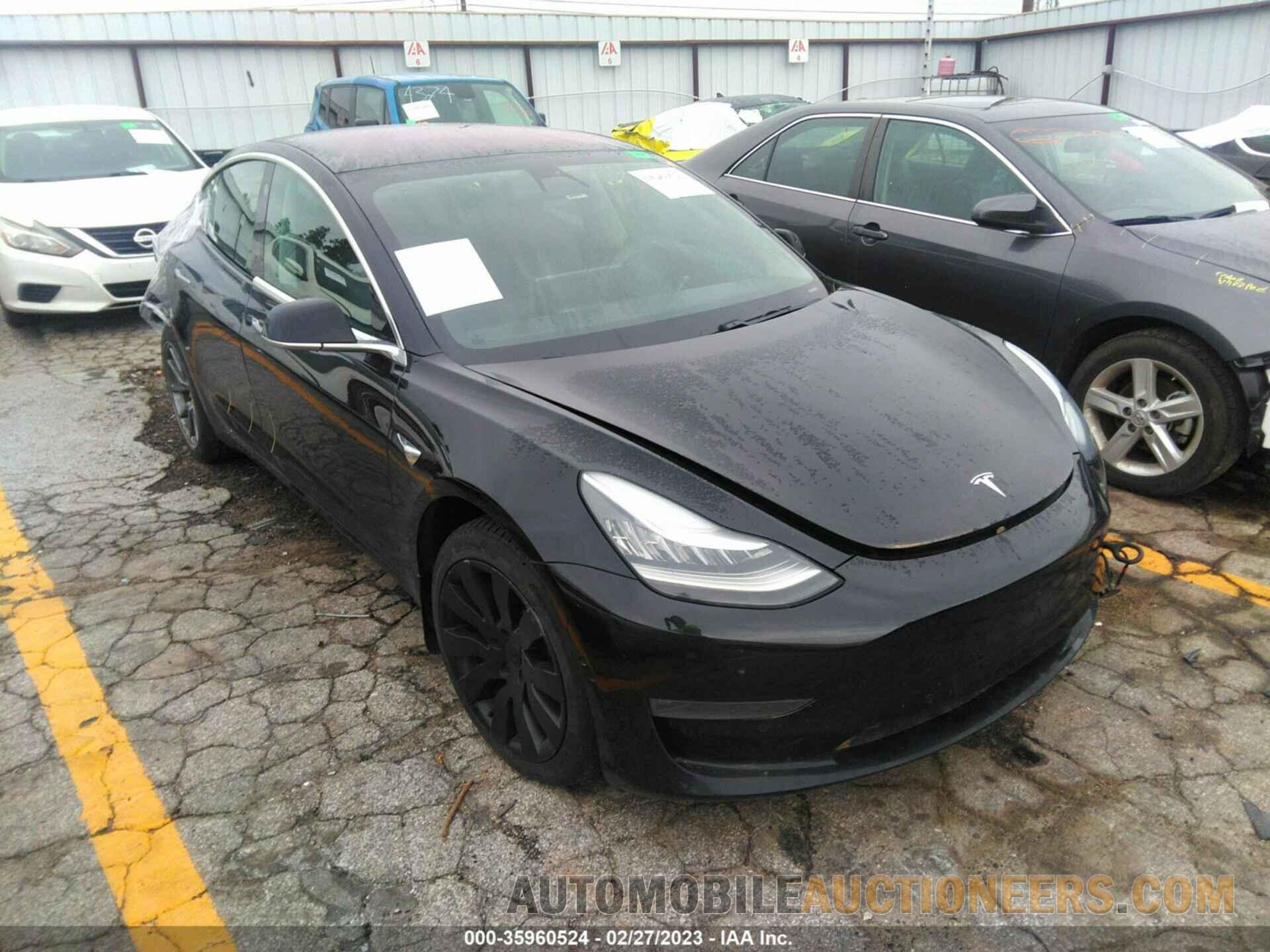 5YJ3E1EA5JF123365 TESLA MODEL 3 2018