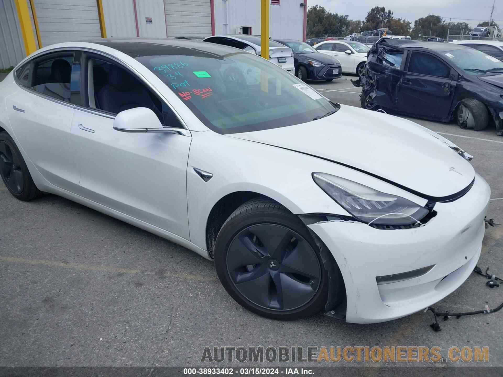 5YJ3E1EA5KF208319 TESLA MODEL 3 2019