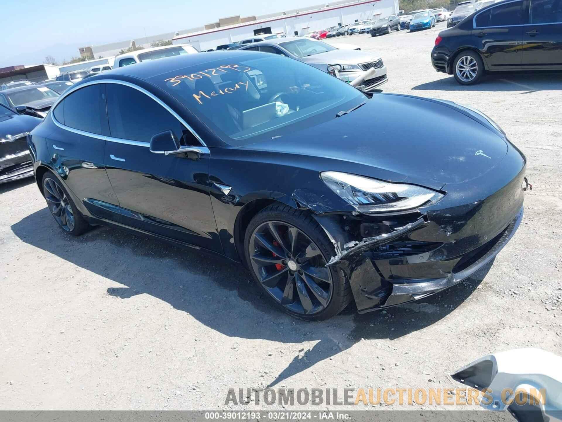 5YJ3E1EA5KF306069 TESLA MODEL 3 2019