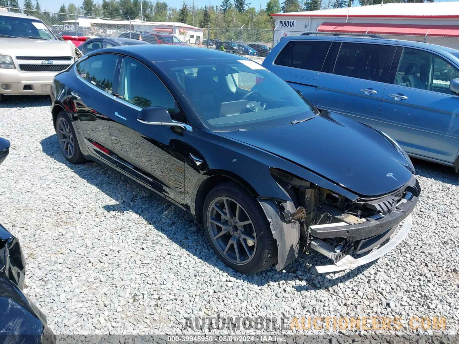 5YJ3E1EA5KF361833 TESLA MODEL 3 2019