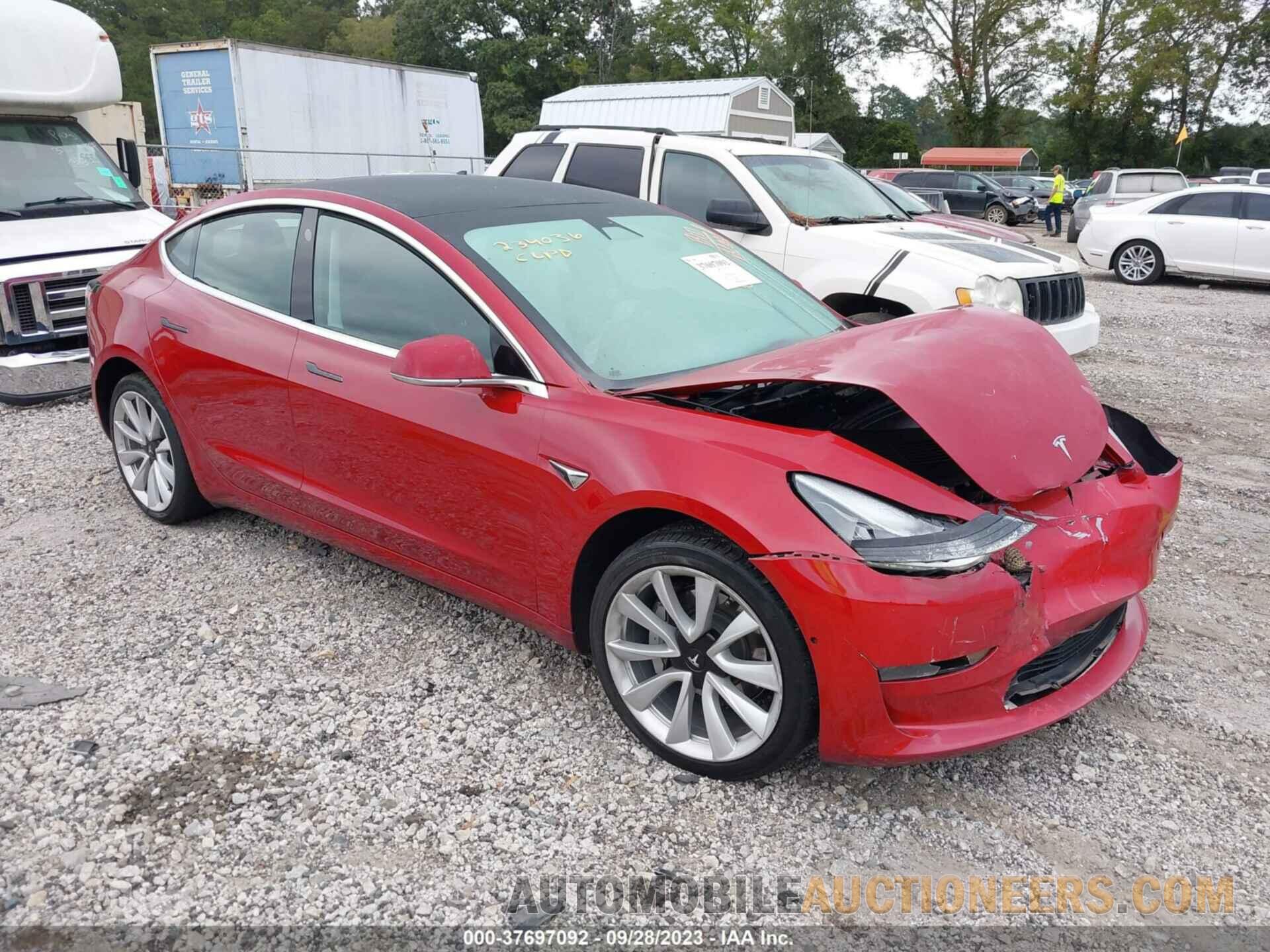 5YJ3E1EA5KF428382 TESLA MODEL 3 2019