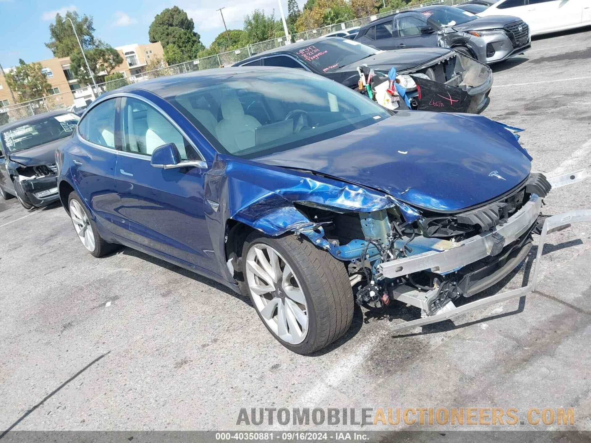 5YJ3E1EA5KF432089 TESLA MODEL 3 2019