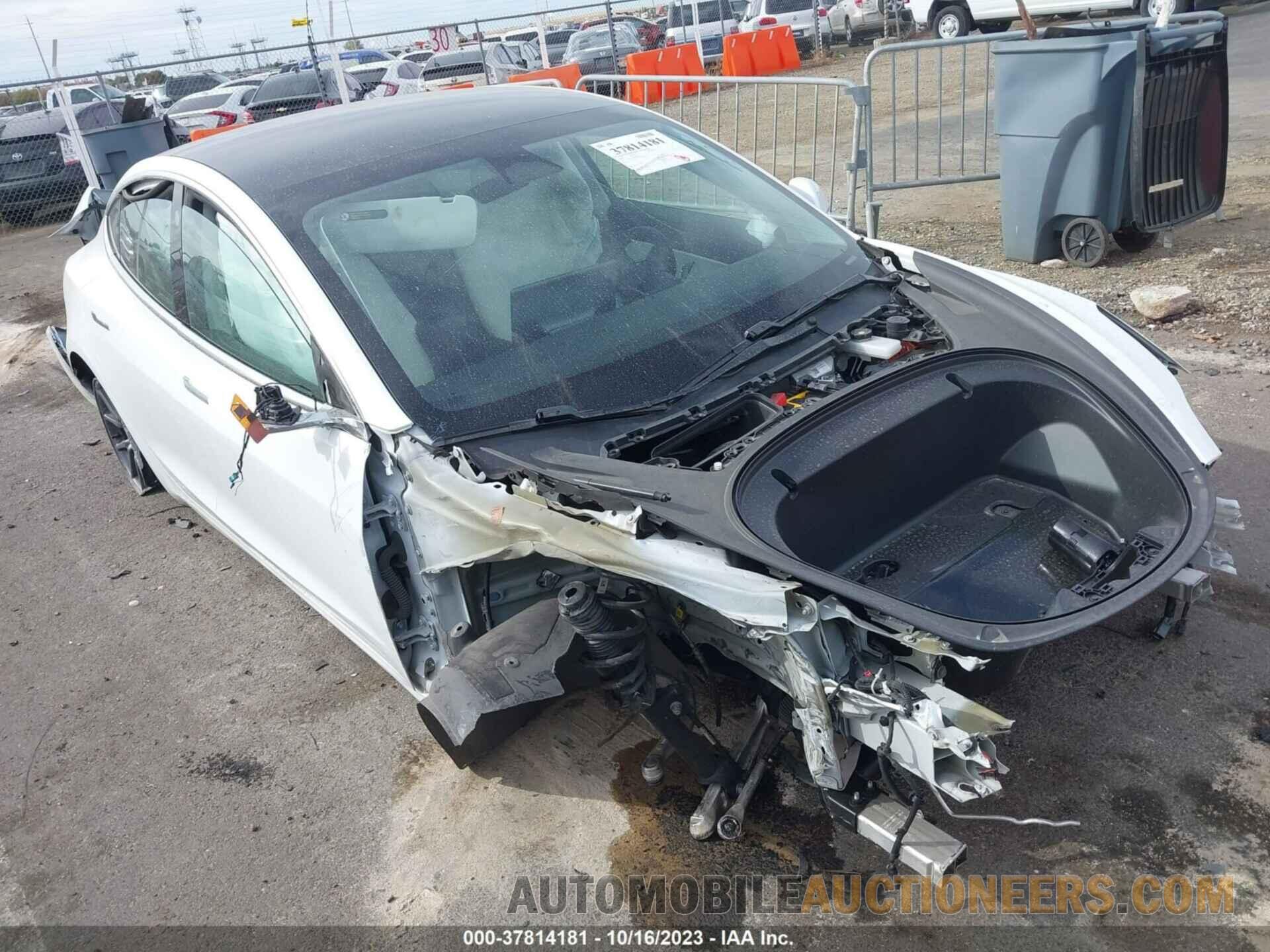 5YJ3E1EA5KF486184 TESLA MODEL 3 2019