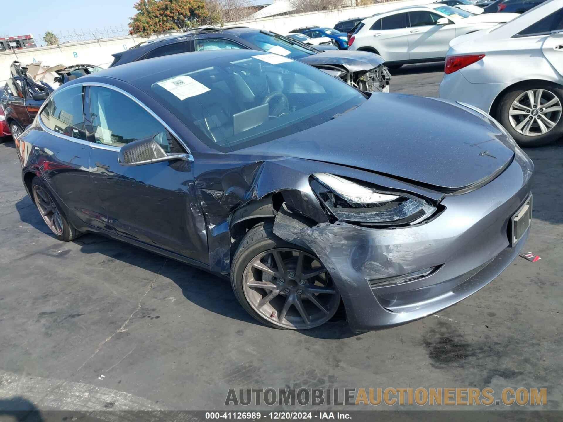 5YJ3E1EA5LF644086 TESLA MODEL 3 2020