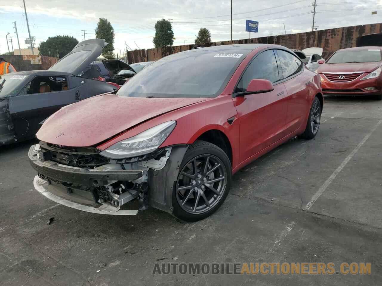 5YJ3E1EA5LF804435 TESLA MODEL 3 2020