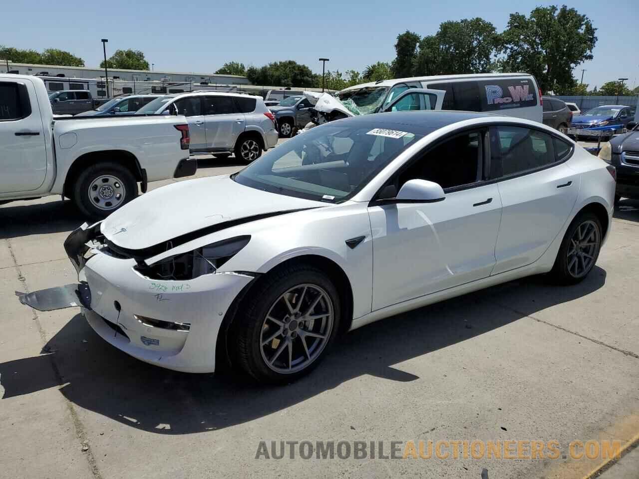 5YJ3E1EA5MF009483 TESLA MODEL 3 2021