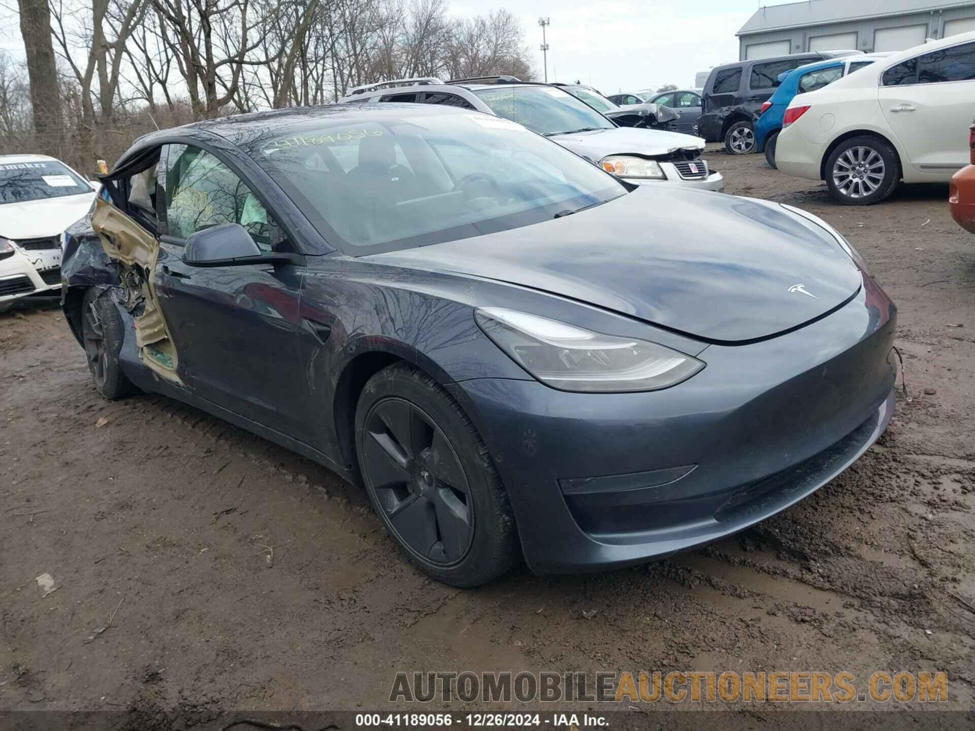 5YJ3E1EA5MF009614 TESLA MODEL 3 2021