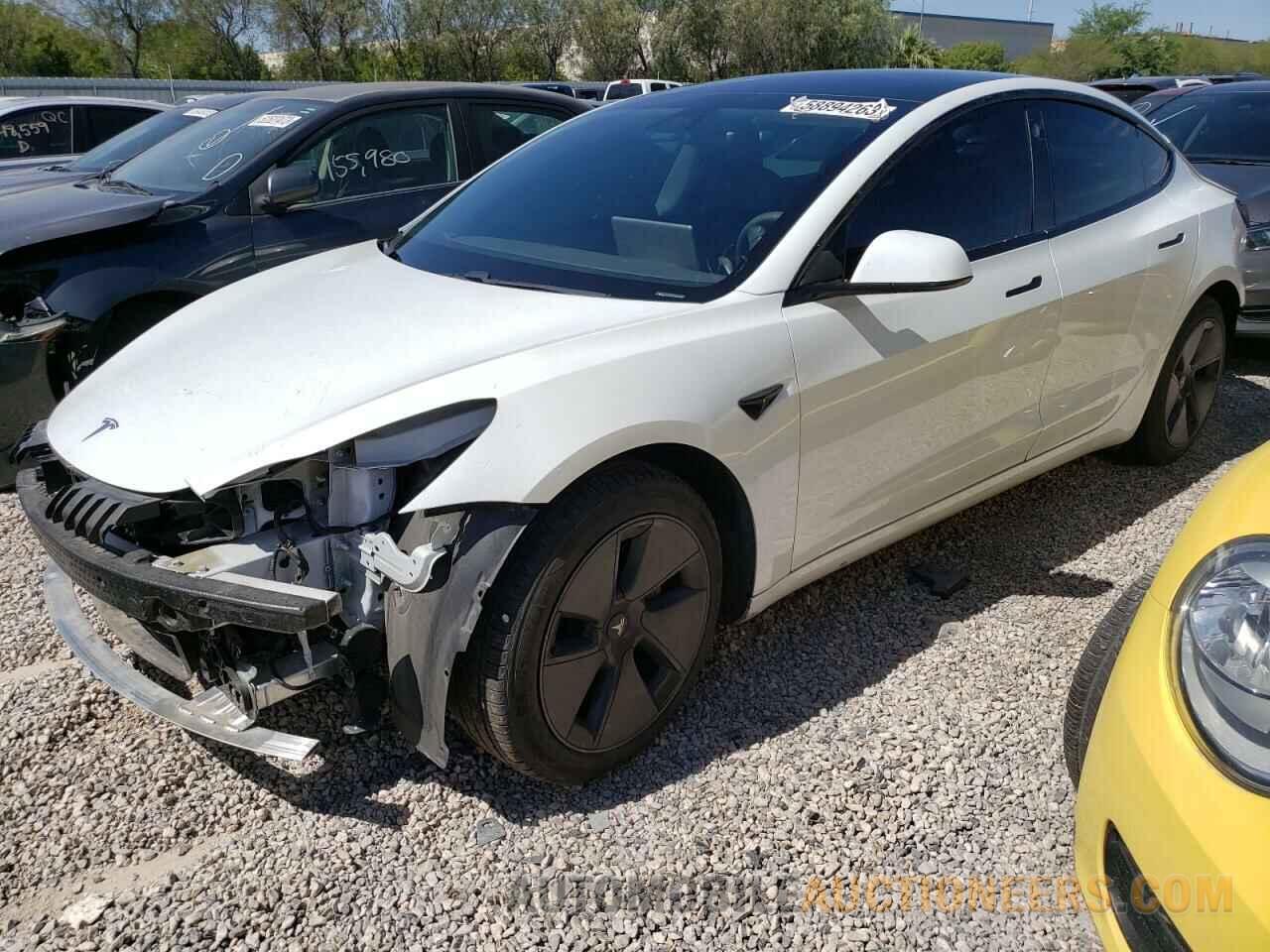 5YJ3E1EA5MF017115 TESLA MODEL 3 2021