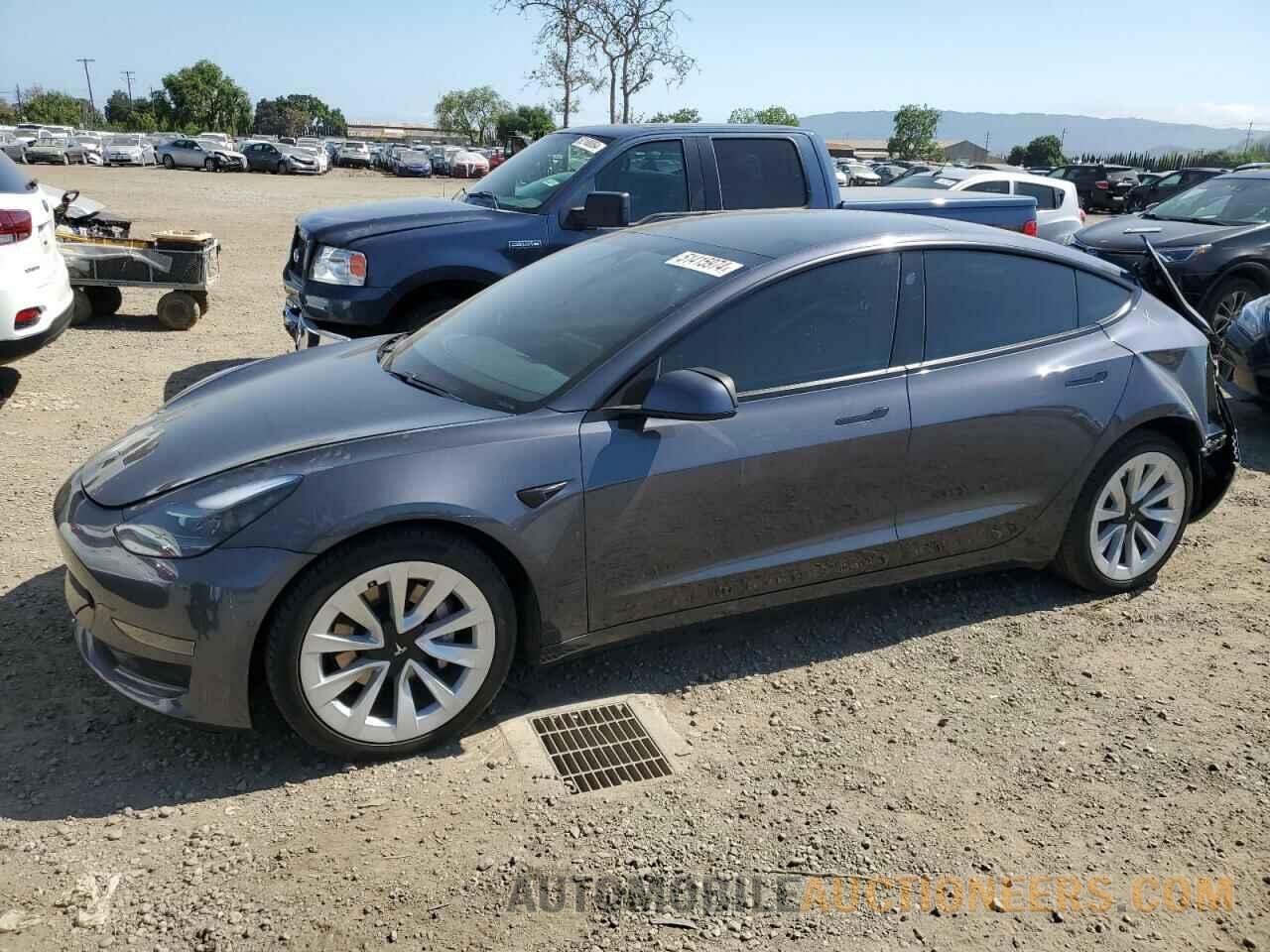 5YJ3E1EA5MF018054 TESLA MODEL 3 2021