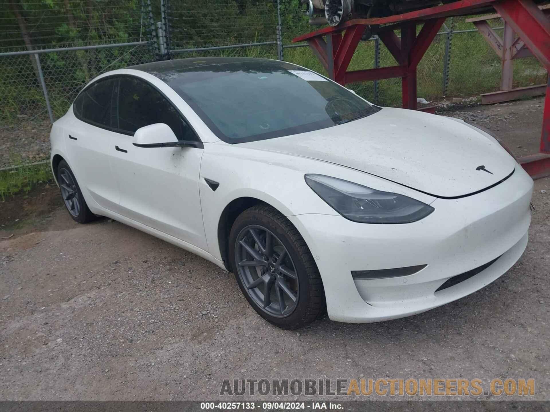 5YJ3E1EA5MF018510 TESLA MODEL 3 2021