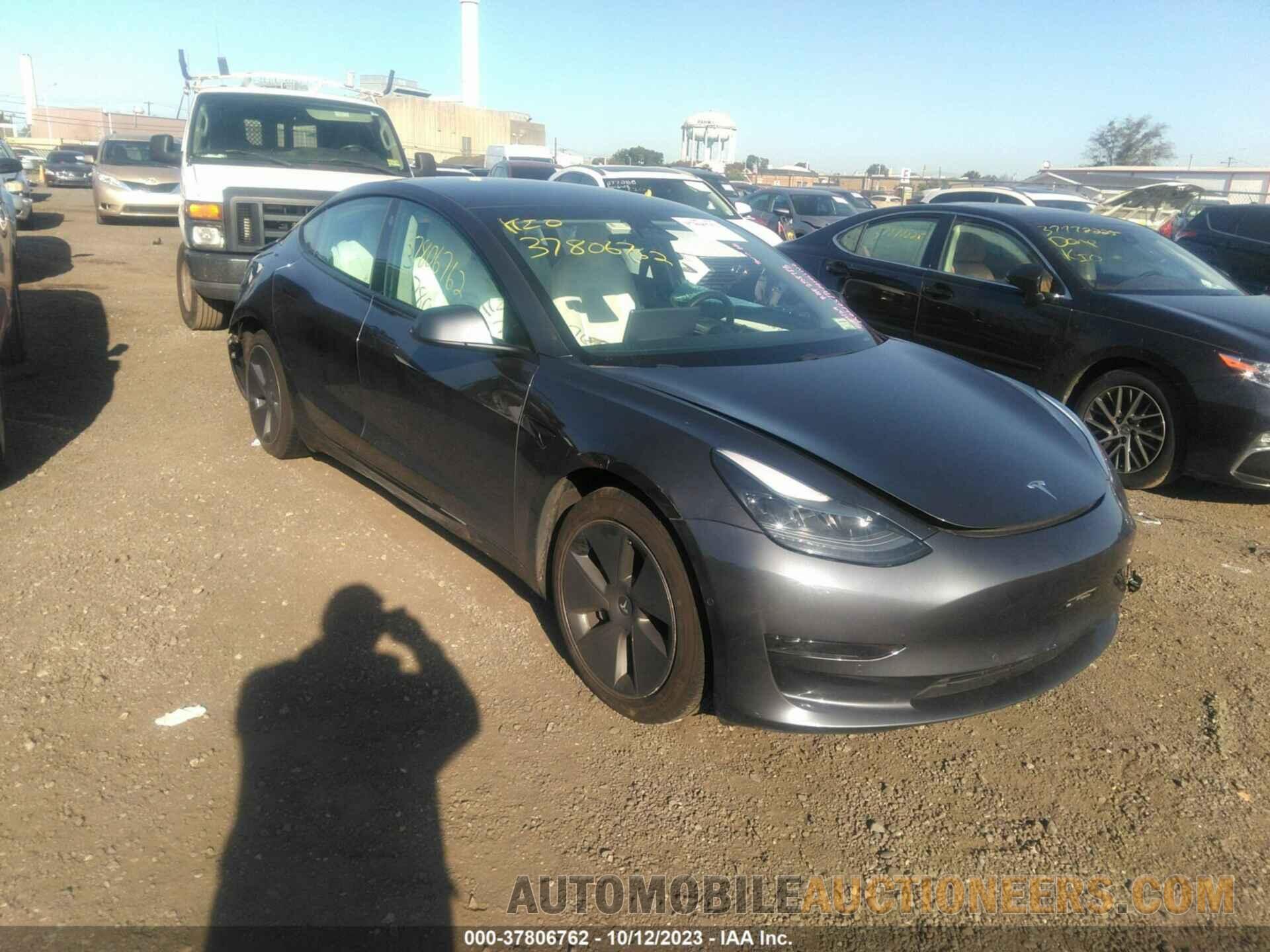 5YJ3E1EA5MF019009 TESLA MODEL 3 2021