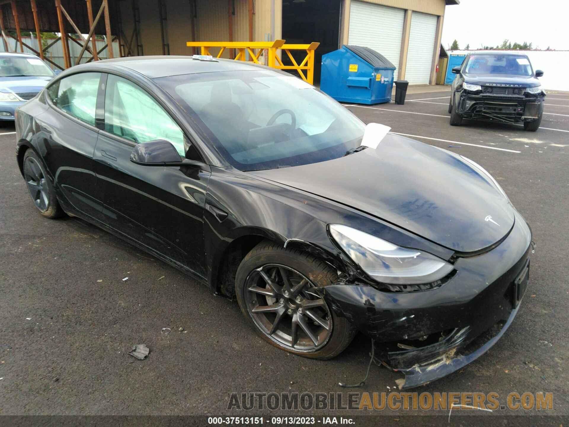 5YJ3E1EA5MF022668 TESLA MODEL 3 2021