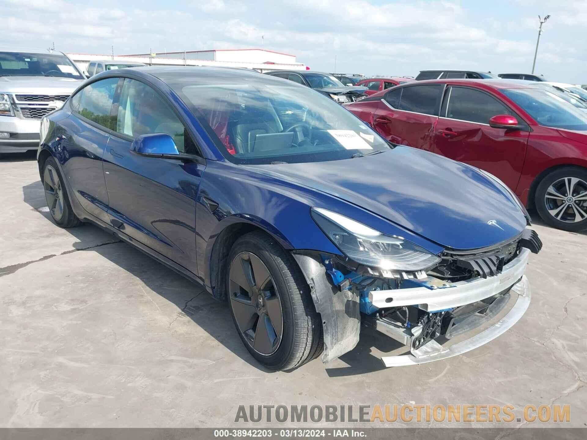 5YJ3E1EA5MF023478 TESLA MODEL 3 2021