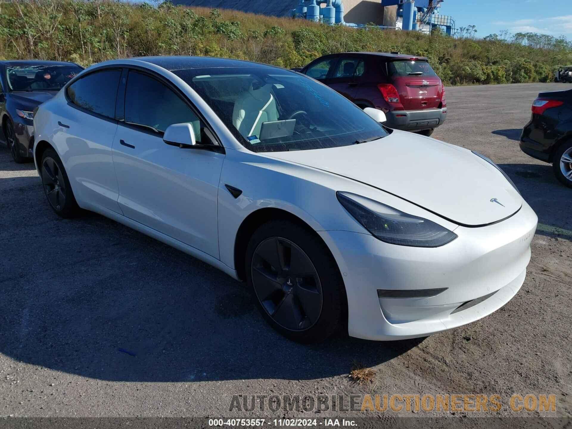 5YJ3E1EA5MF048283 TESLA MODEL 3 2021