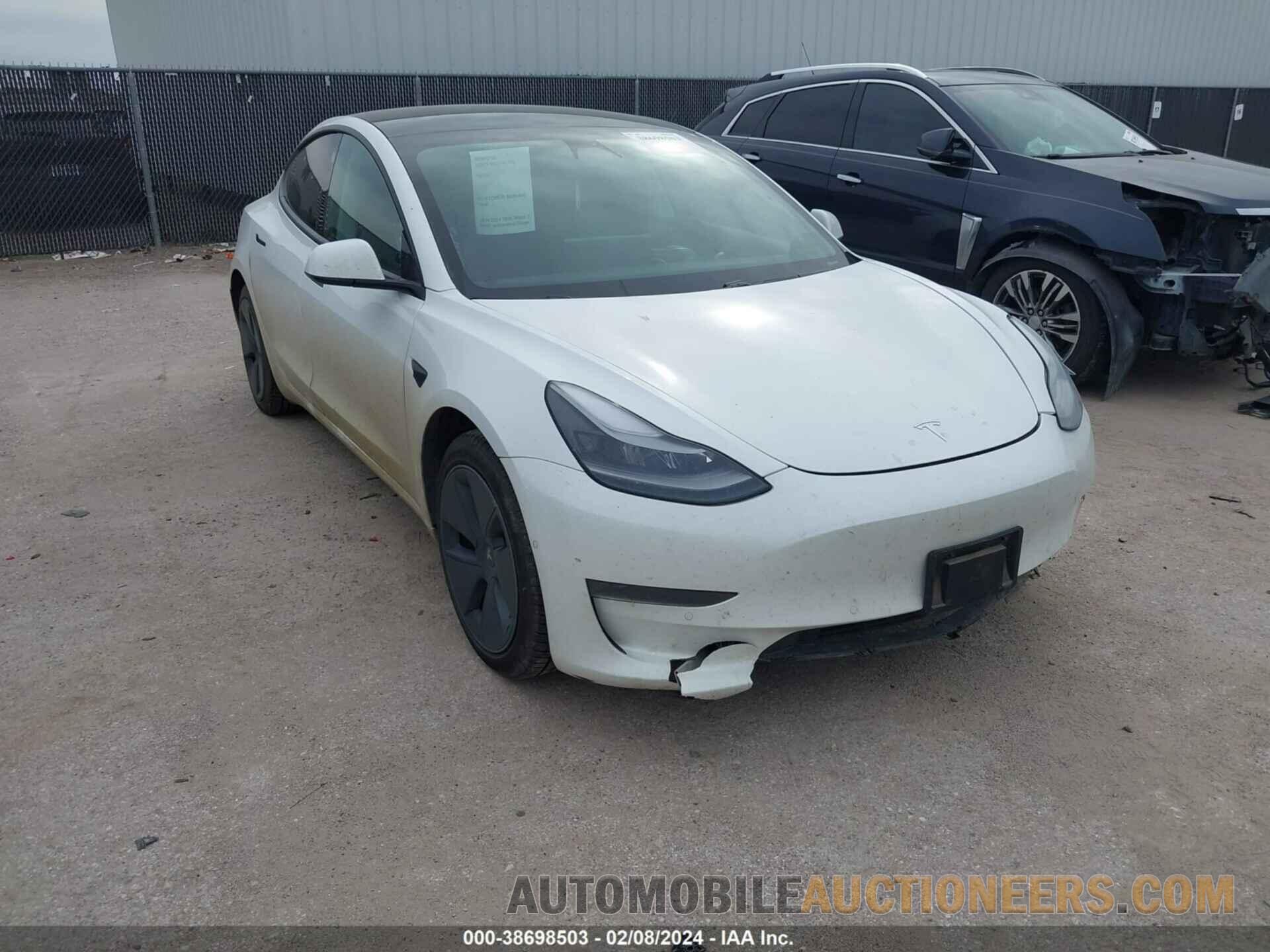 5YJ3E1EA5MF054021 TESLA MODEL 3 2021