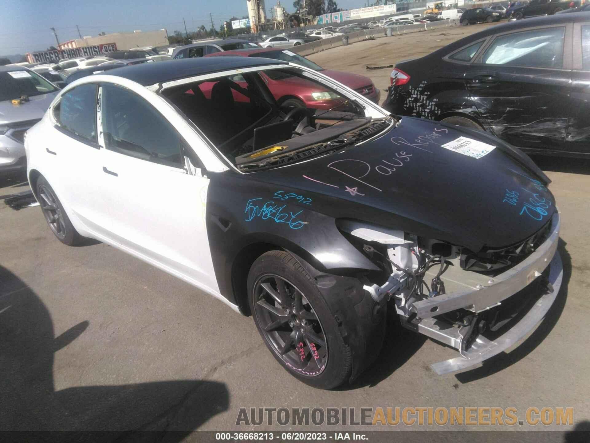 5YJ3E1EA5MF070414 TESLA MODEL 3 2021