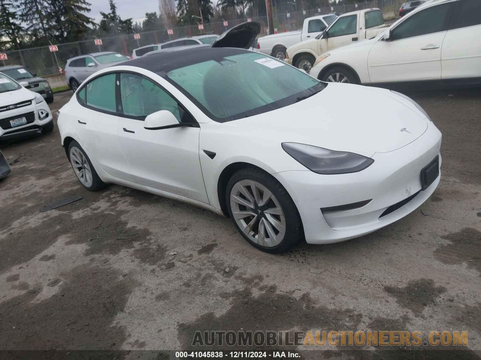 5YJ3E1EA5MF071370 TESLA MODEL 3 2021