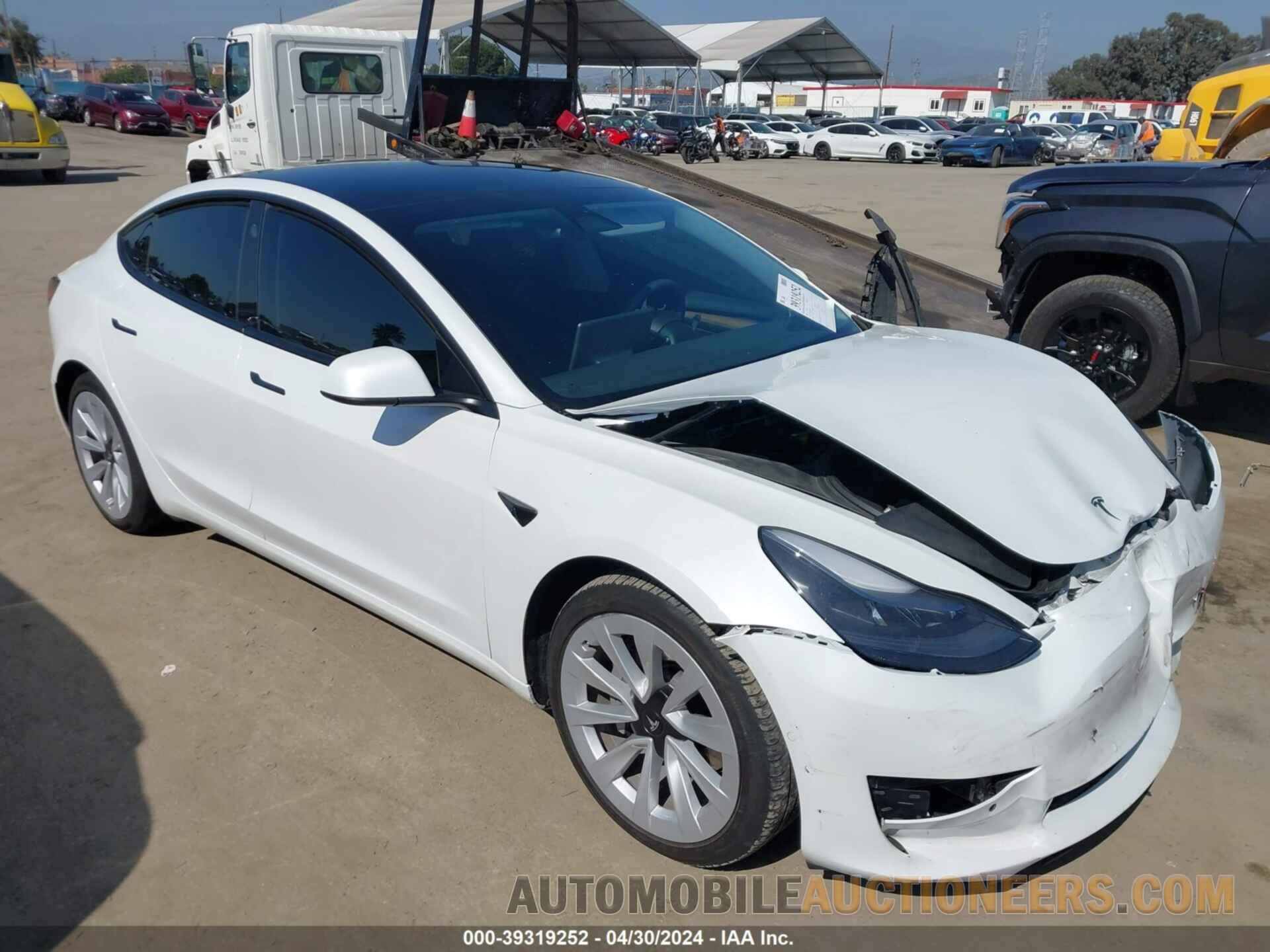 5YJ3E1EA5MF076357 TESLA MODEL 3 2021