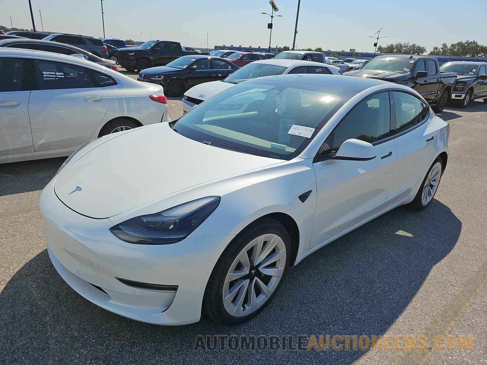 5YJ3E1EA5MF084054 Tesla Model 3 2021