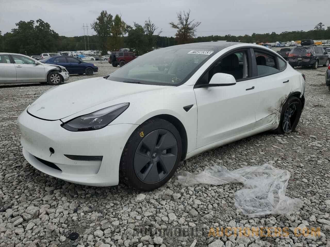 5YJ3E1EA5MF086838 TESLA MODEL 3 2021