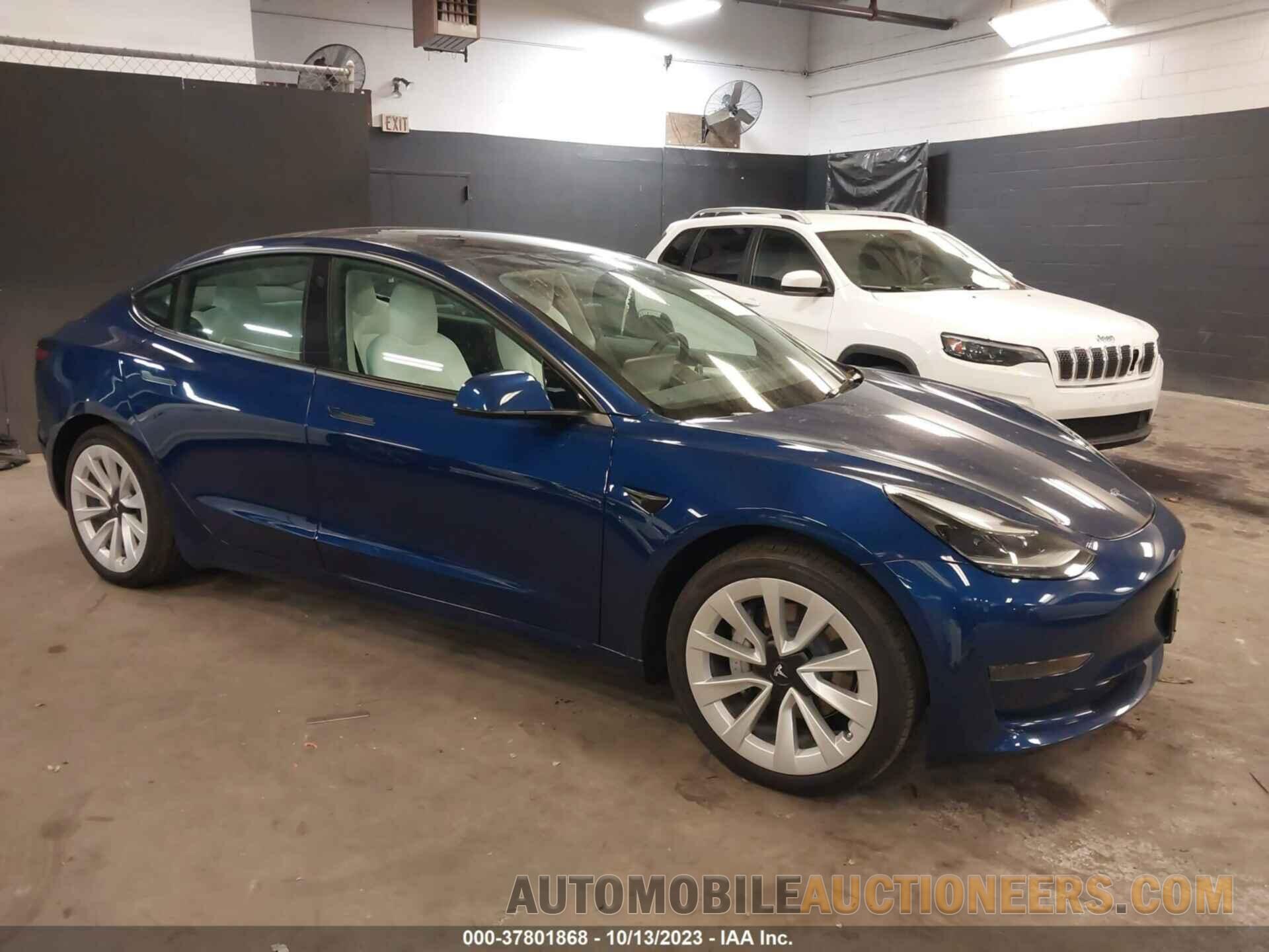 5YJ3E1EA5MF088184 TESLA MODEL 3 2021