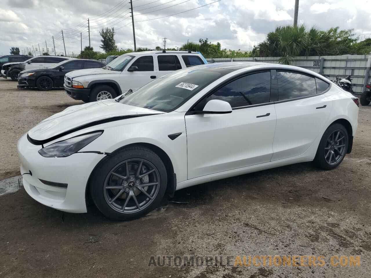 5YJ3E1EA5MF092087 TESLA MODEL 3 2021