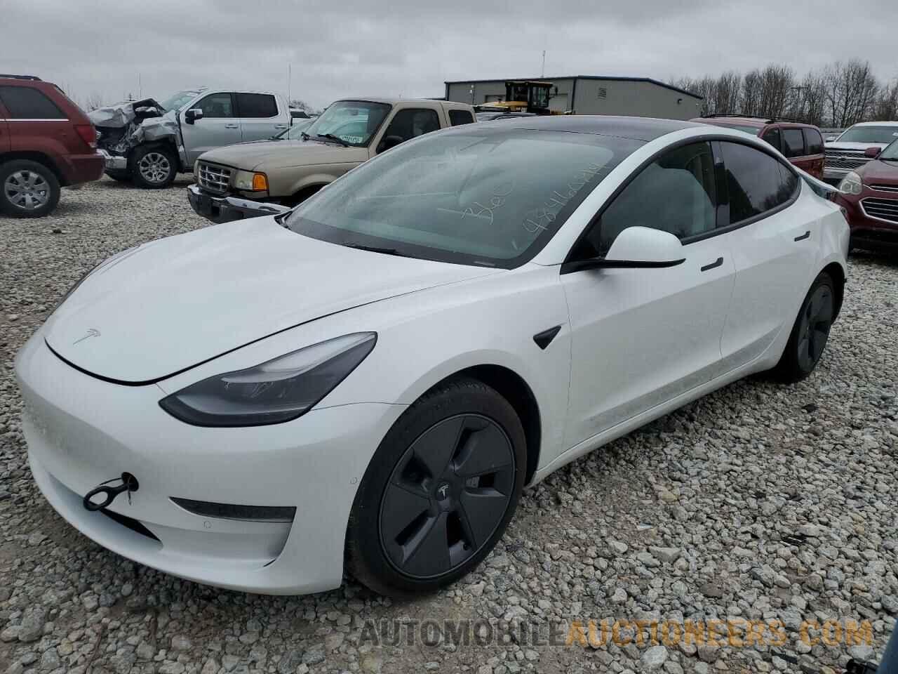 5YJ3E1EA5MF092350 TESLA MODEL 3 2021