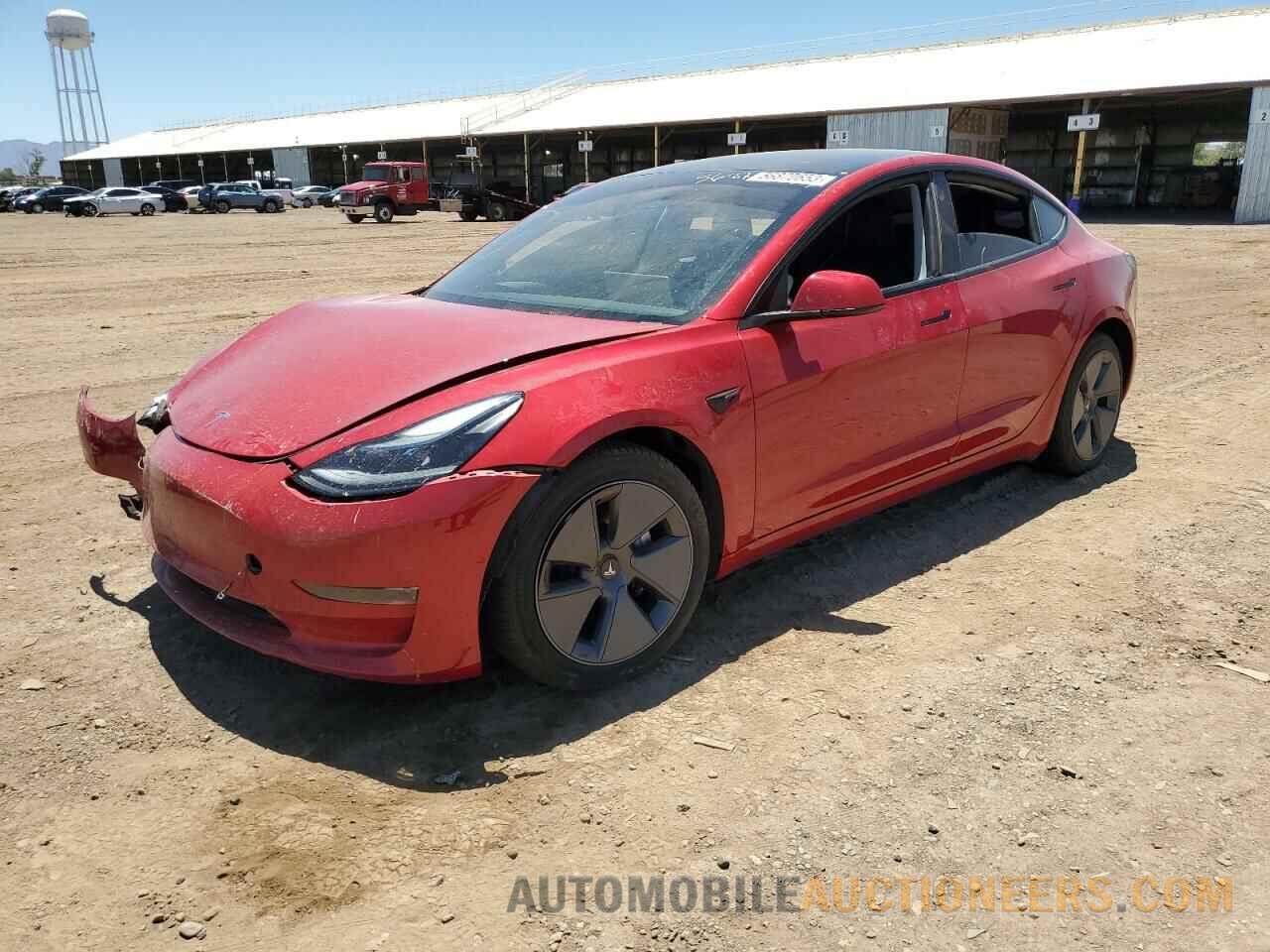 5YJ3E1EA5MF094163 TESLA MODEL 3 2021