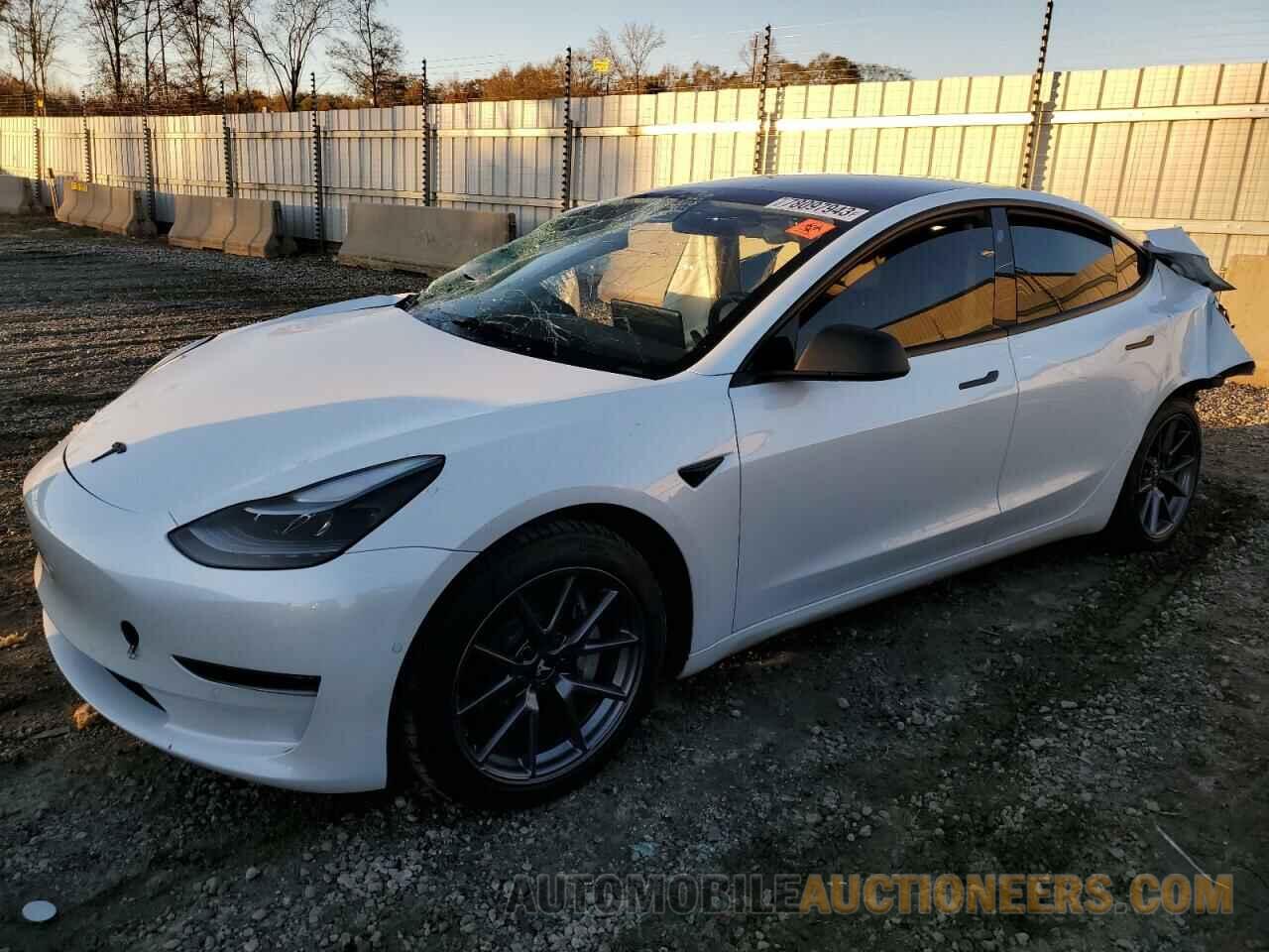 5YJ3E1EA5MF096396 TESLA MODEL 3 2021