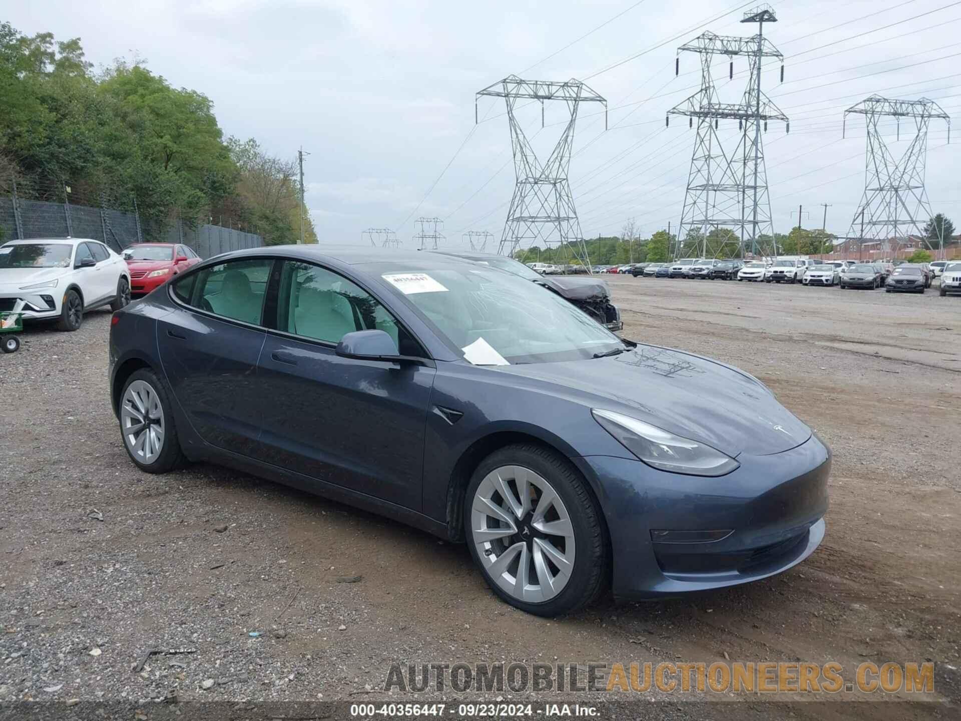 5YJ3E1EA5MF097208 TESLA MODEL 3 2021