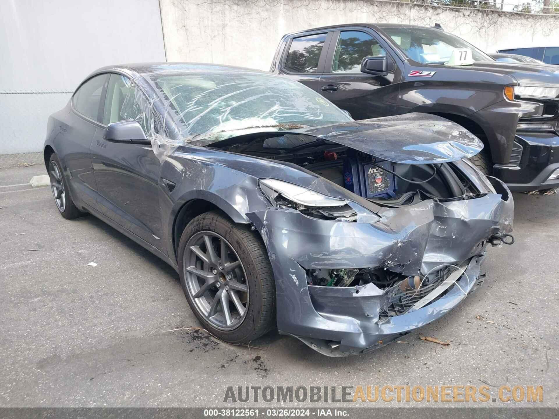 5YJ3E1EA5MF098309 TESLA MODEL 3 2021