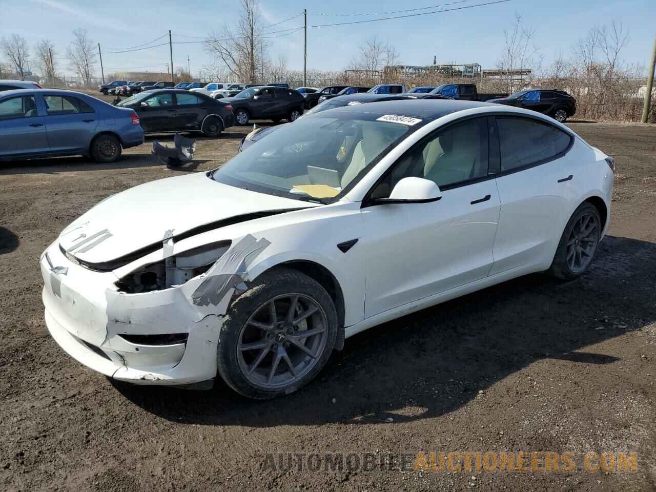 5YJ3E1EA5MF842684 TESLA MODEL 3 2021