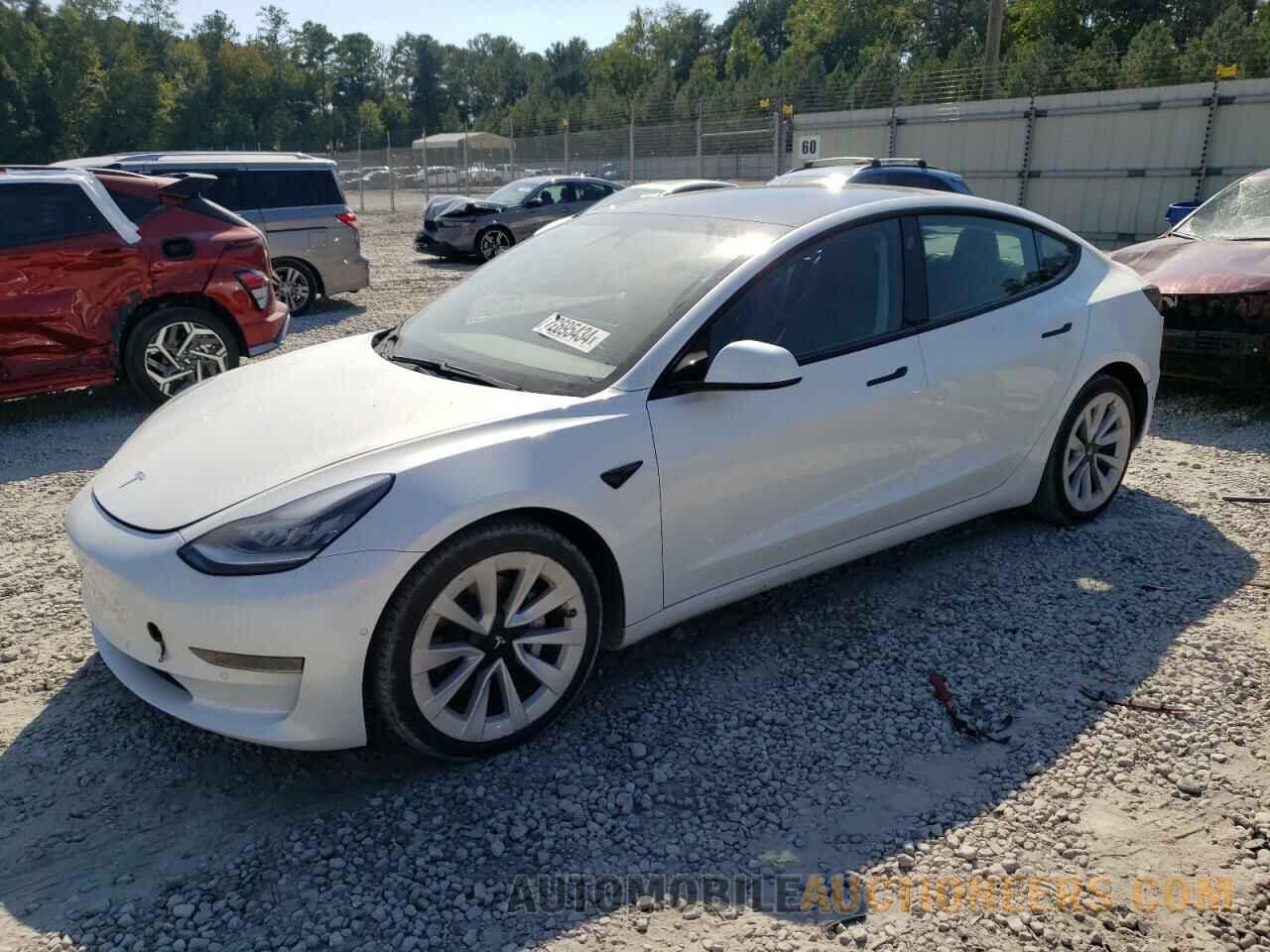 5YJ3E1EA5MF849215 TESLA MODEL 3 2021