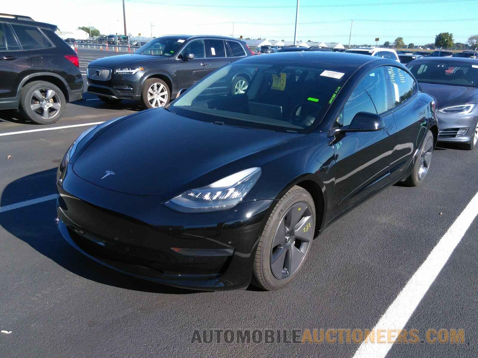 5YJ3E1EA5MF853443 Tesla Model 3 2021