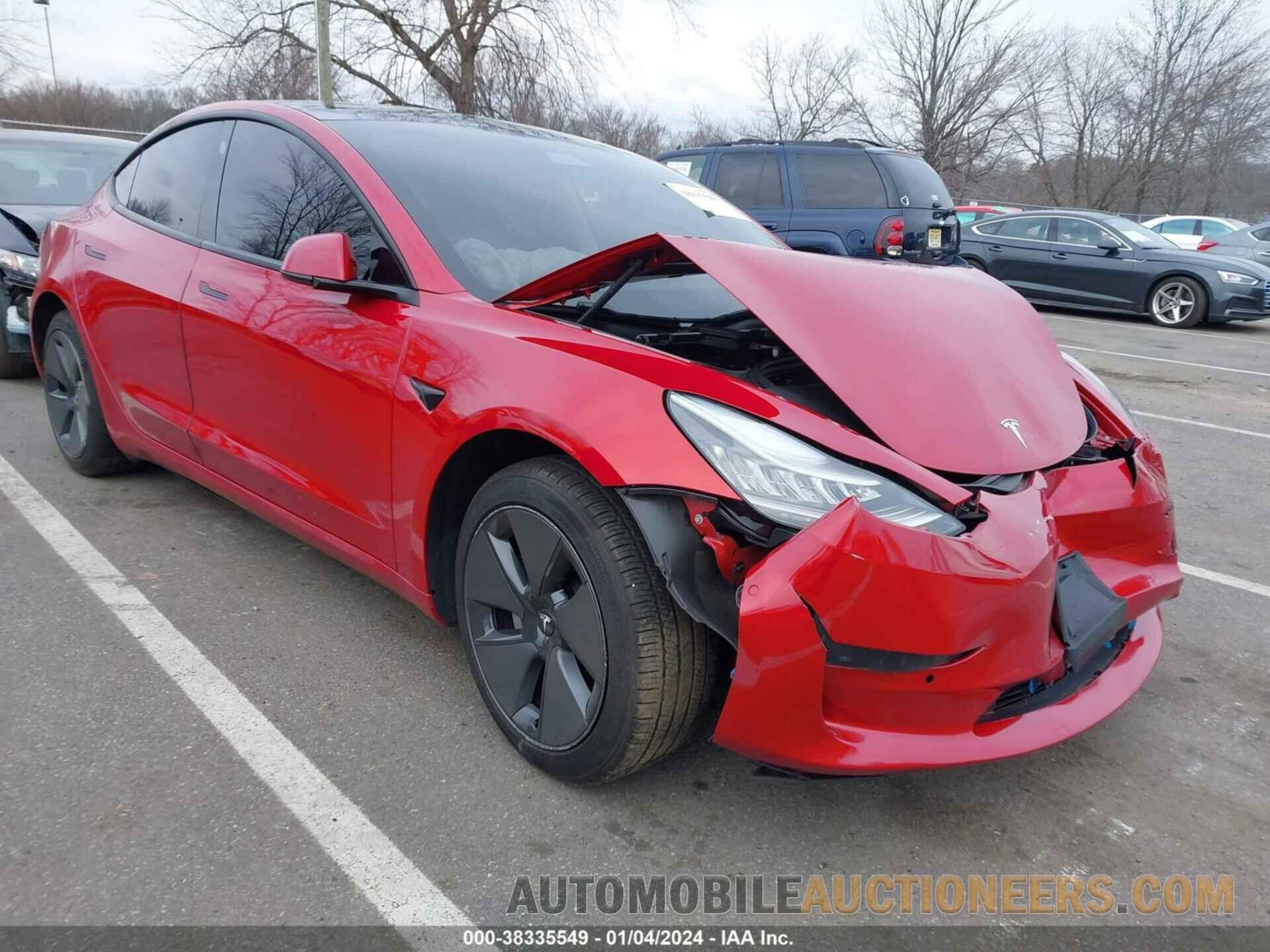 5YJ3E1EA5MF853541 TESLA MODEL 3 2021