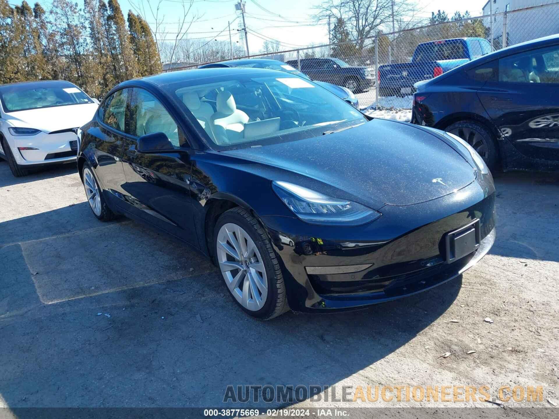 5YJ3E1EA5MF853829 TESLA MODEL 3 2021