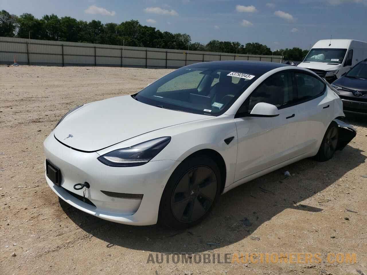 5YJ3E1EA5MF867052 TESLA MODEL 3 2021