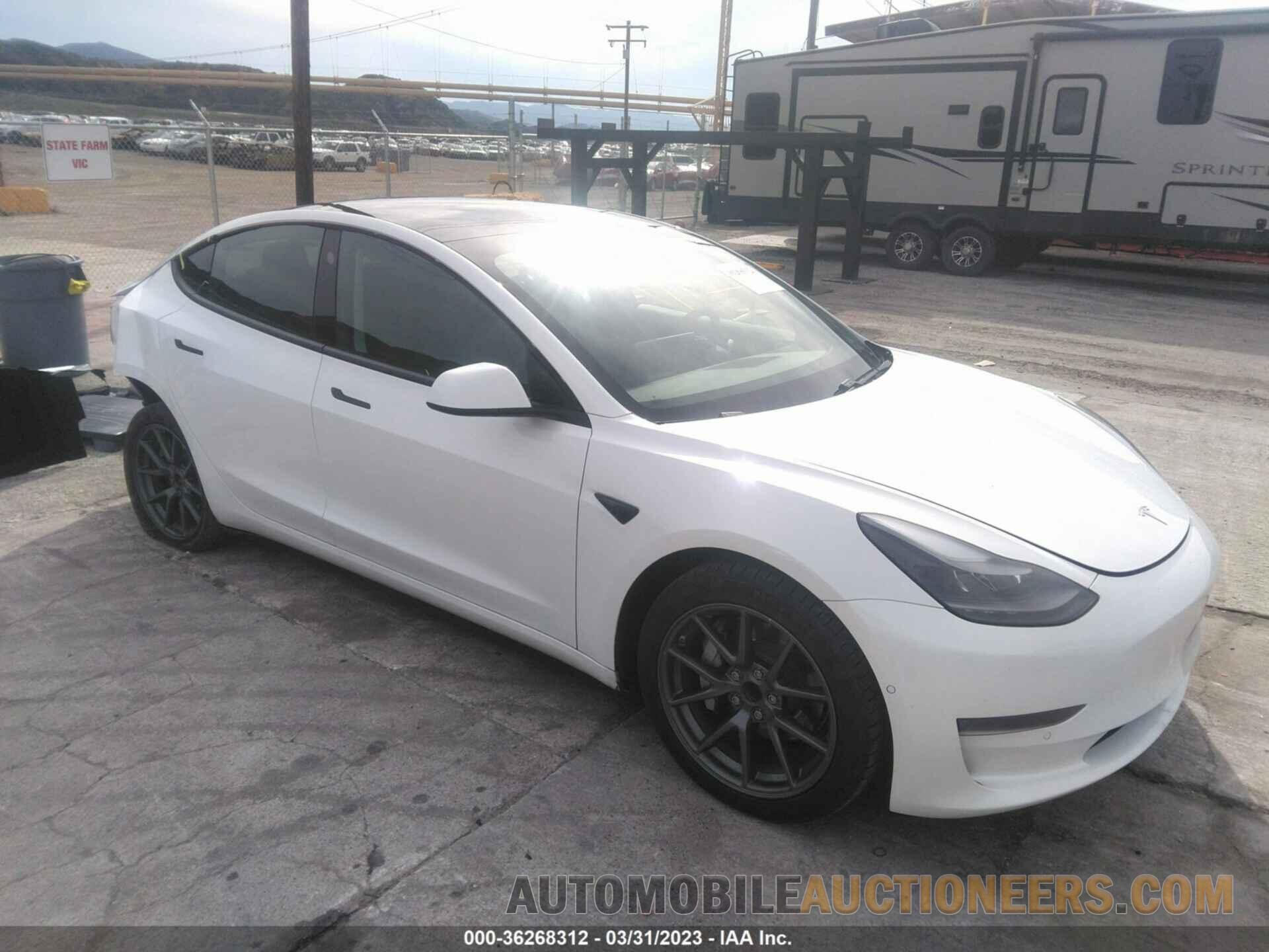 5YJ3E1EA5MF867679 TESLA MODEL 3 2021