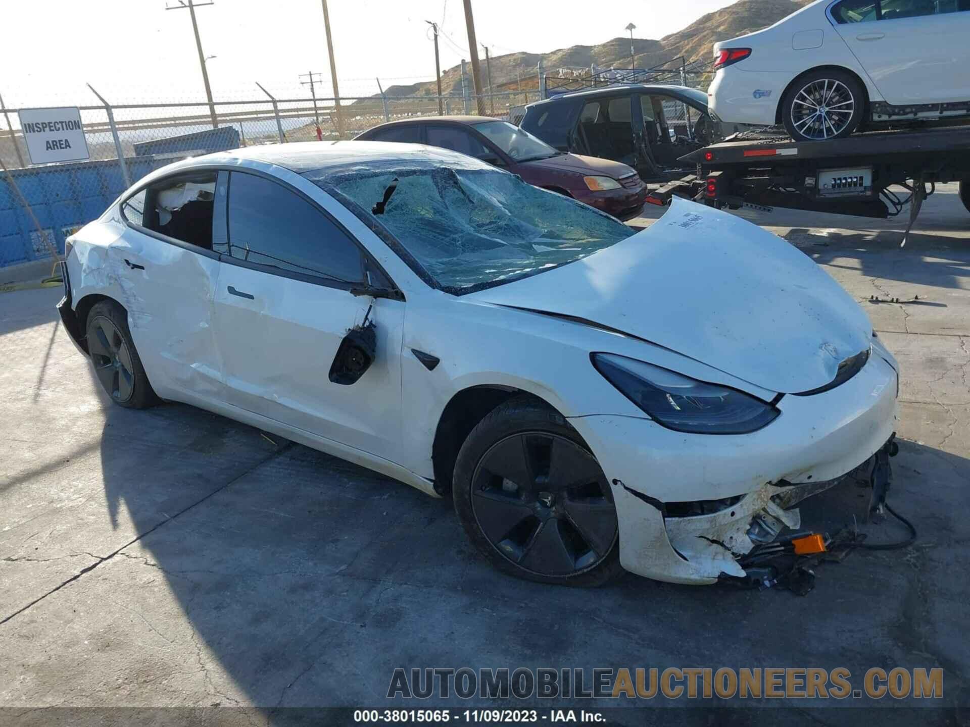 5YJ3E1EA5MF868296 TESLA MODEL 3 2021