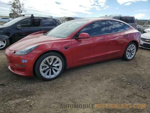 5YJ3E1EA5MF908179 TESLA MODEL 3 2021